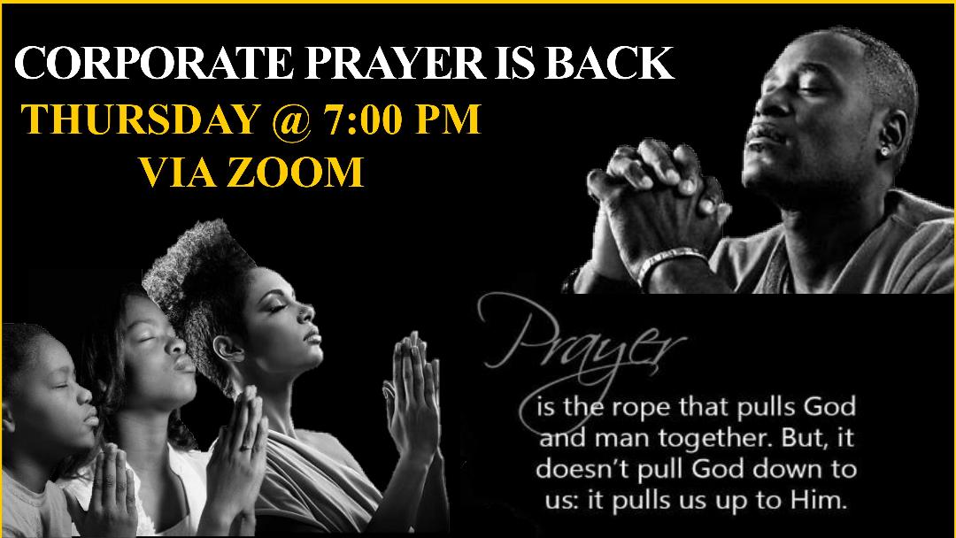 Corporate Prayer
